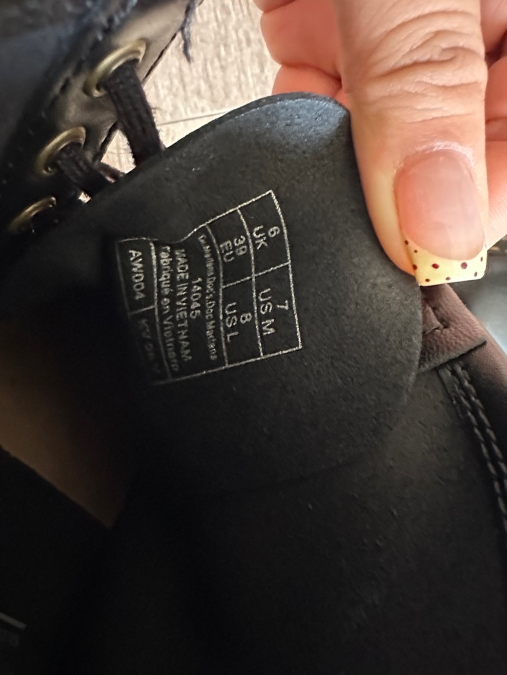 Dr. Martens Black Lace-Up Boots - Picture 2 of 6